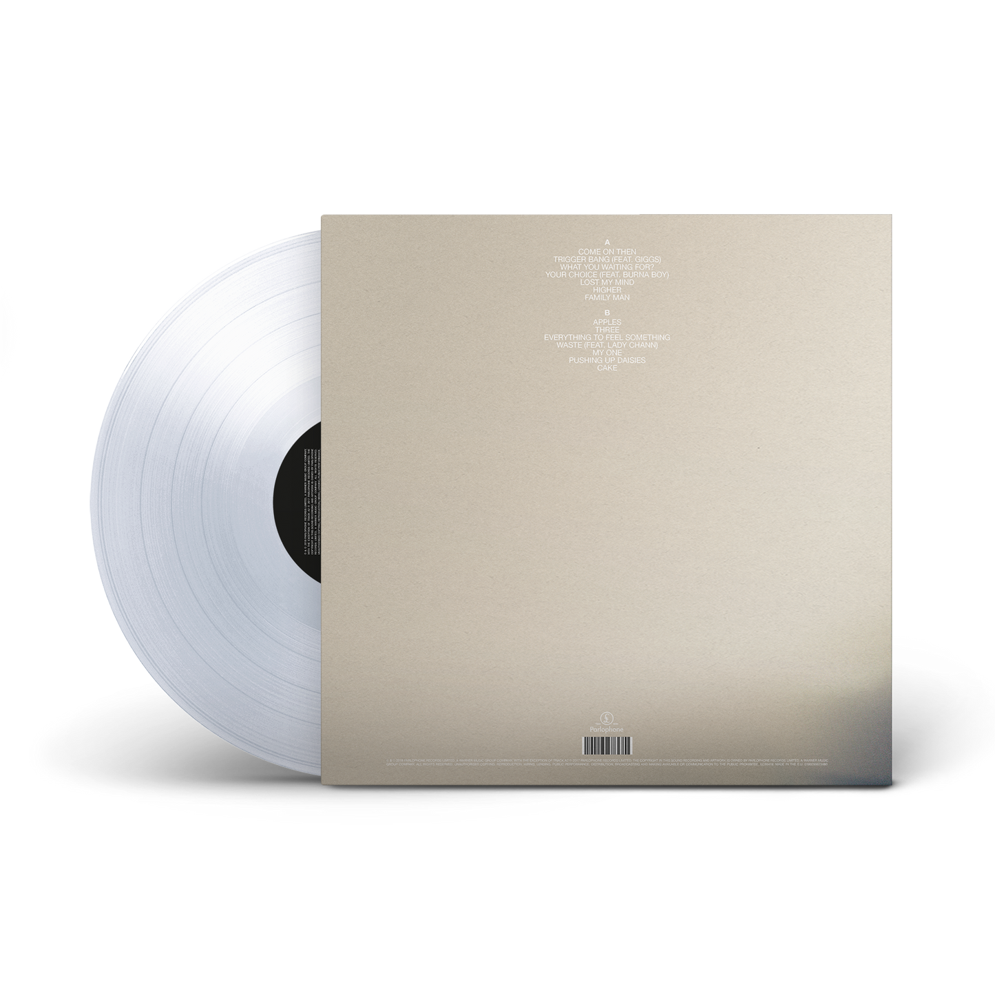No Shame Clear Vinyl